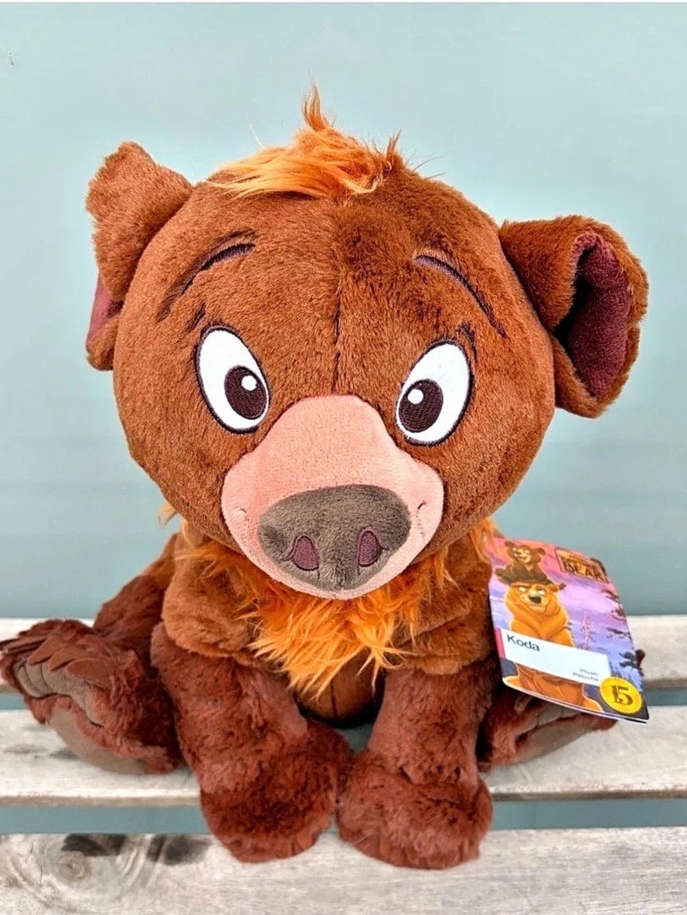 Disney Koda Plush Brother Bear 12" Plush Toy 15th Anniversary NEW